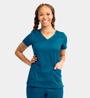 Women’s Mock-Wrap Top