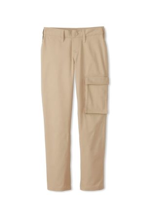 Boys’ Adaptive Seated Straight Fit Stretch Twill Pant with Thigh Pocket