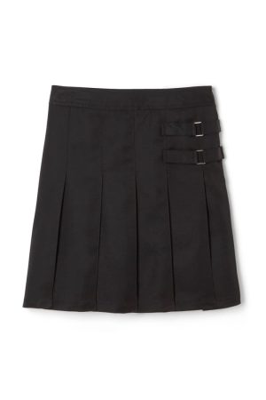 Pleated Two-Tab Skort