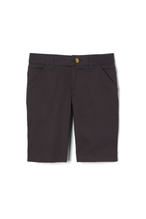 Girls’ Stretch Twill Bermuda Short