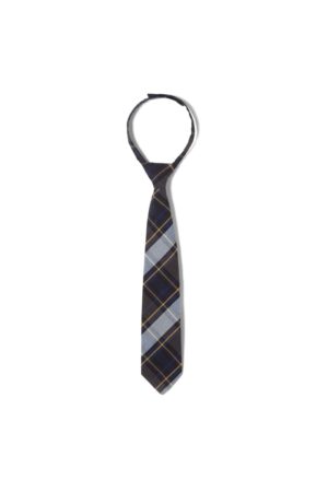 Adjustable Plaid Tie