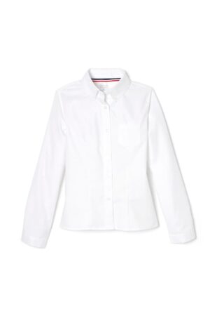Long Sleeve Fitted Oxford Shirt (Feminine Fit)